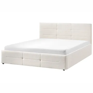 Dobbeltseng Massognes 160x200 cm - Off-White - Møbler - Senger - Senger med oppbevaring