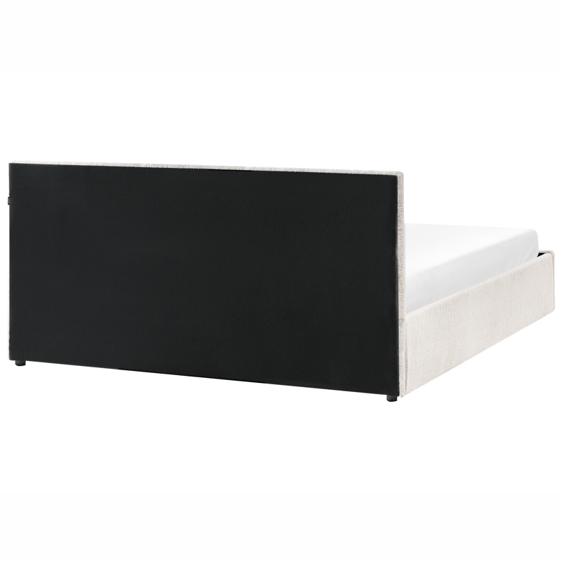 Dobbeltseng Massognes 180x200 cm - Off-White - Møbler - Senger - Senger med oppbevaring