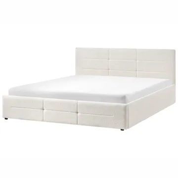 Dobbeltseng Massognes 180x200 cm - Off-White - Møbler - Senger - Senger med oppbevaring