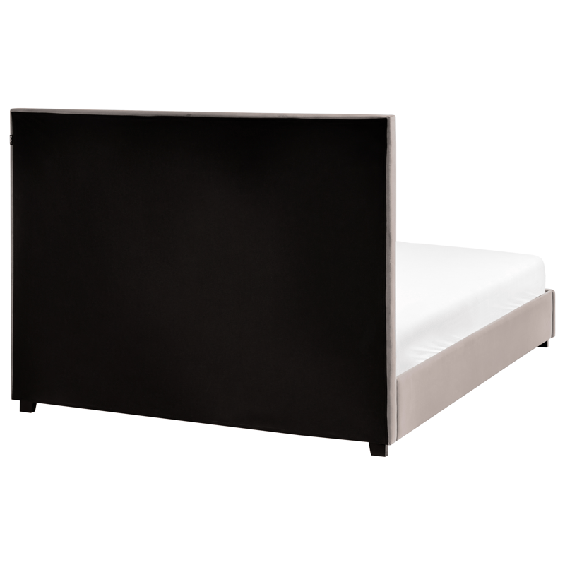 Dobbeltseng med lamellramme Rouen 140x200 cm - Taupe - Møbler - Senger - Sengeramme & sengestamme