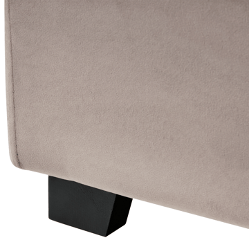 Dobbeltseng med lamellramme Rouen 140x200 cm - Taupe - Møbler - Senger - Sengeramme & sengestamme