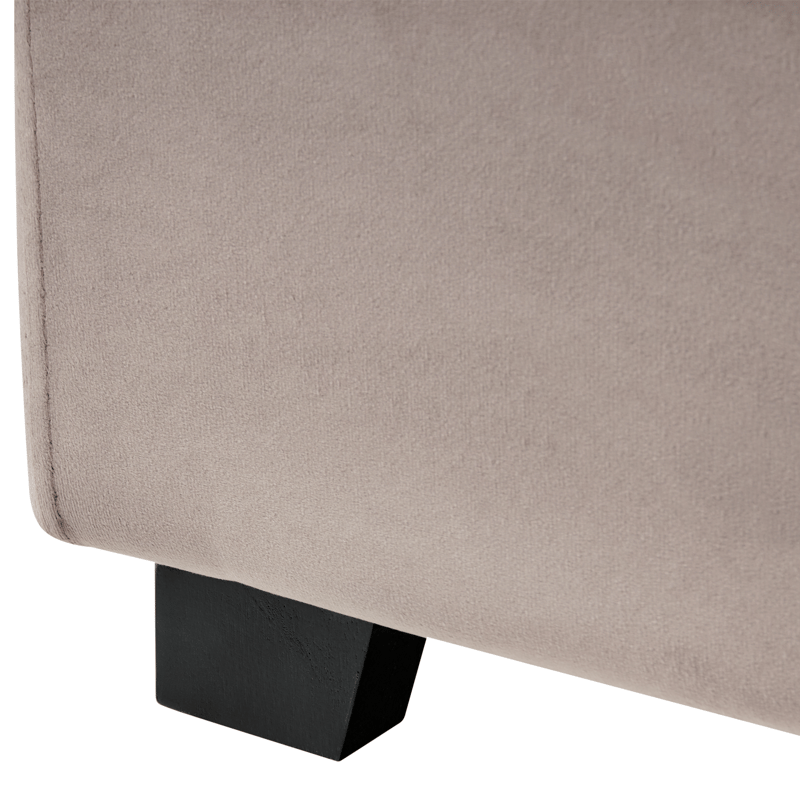Dobbeltseng med lamellramme Rouen 140x200 cm - Taupe - Møbler - Senger - Sengeramme & sengestamme