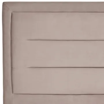 Dobbeltseng med lamellramme Rouen 160x200 cm - Taupe - Møbler - Senger - Sengeramme & sengestamme