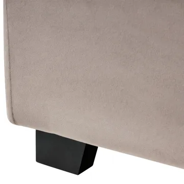 Dobbeltseng med lamellramme Rouen 160x200 cm - Taupe - Møbler - Senger - Sengeramme & sengestamme