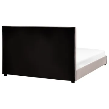 Dobbeltseng med lamellramme Rouen 180x200 cm - Taupe - Møbler - Senger - Sengeramme & sengestamme