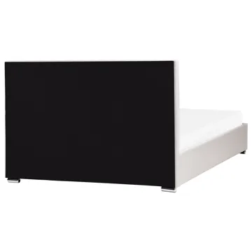 Dobbeltseng med oppbevaring Rouen 160x200 cm - Lys beige - Møbler - Senger - Senger med oppbevaring