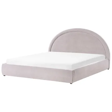 Dobbeltseng Mouzon 180x200 cm - Taupe - Møbler - Senger - Senger med oppbevaring