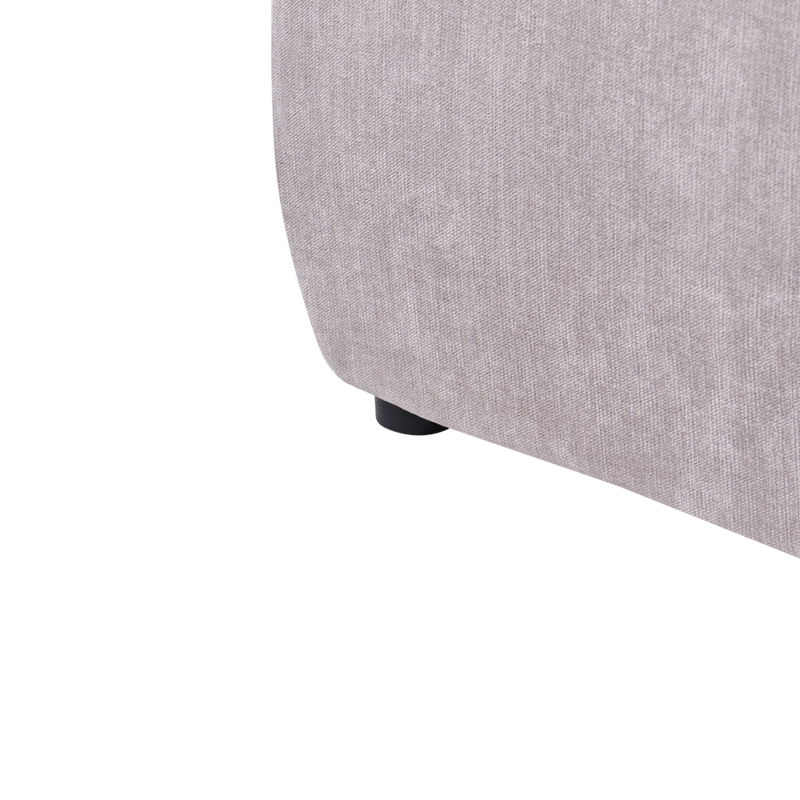 Dobbeltseng Mouzon 180x200 cm - Taupe - Møbler - Senger - Senger med oppbevaring