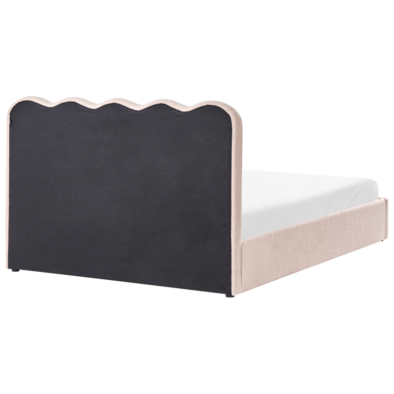 Dobbeltseng Nanterre 160x200 cm - Beige - Møbler - Senger - Senger med oppbevaring