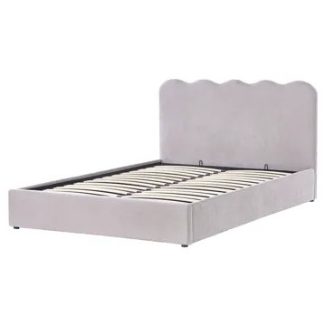 Dobbeltseng Nanterre 160x200 cm - Taupe - Møbler - Senger - Senger med oppbevaring