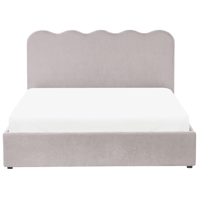 Dobbeltseng Nanterre 160x200 cm - Taupe - Møbler - Senger - Senger med oppbevaring