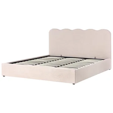 Dobbeltseng Nanterre 180x200 cm - Beige - Møbler - Senger - Senger med oppbevaring
