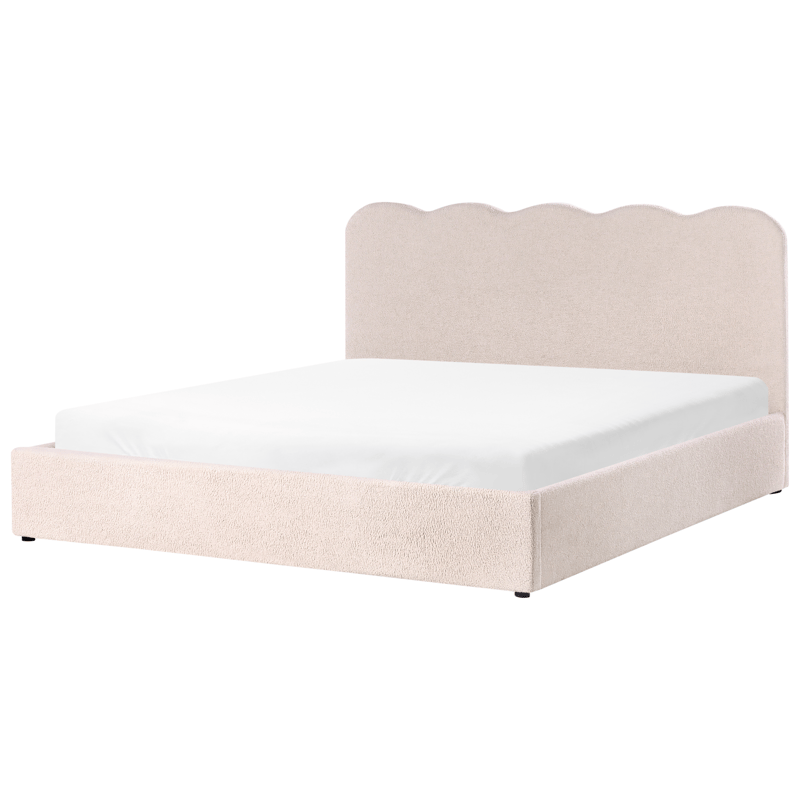 Dobbeltseng Nanterre 180x200 cm - Beige - Møbler - Senger - Senger med oppbevaring