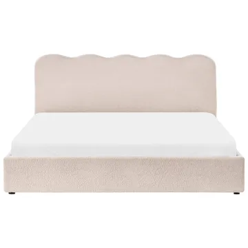 Dobbeltseng Nanterre 180x200 cm - Beige - Møbler - Senger - Senger med oppbevaring