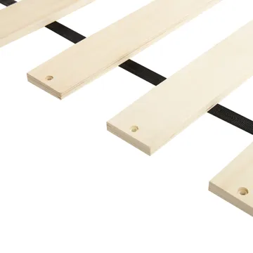 Dobbeltseng Noyers 140x200 cm - Off-White - Møbler - Senger - Senger med oppbevaring