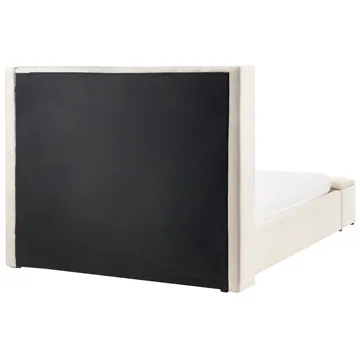 Dobbeltseng Noyers 140x200 cm - Off-White - Møbler - Senger - Senger med oppbevaring