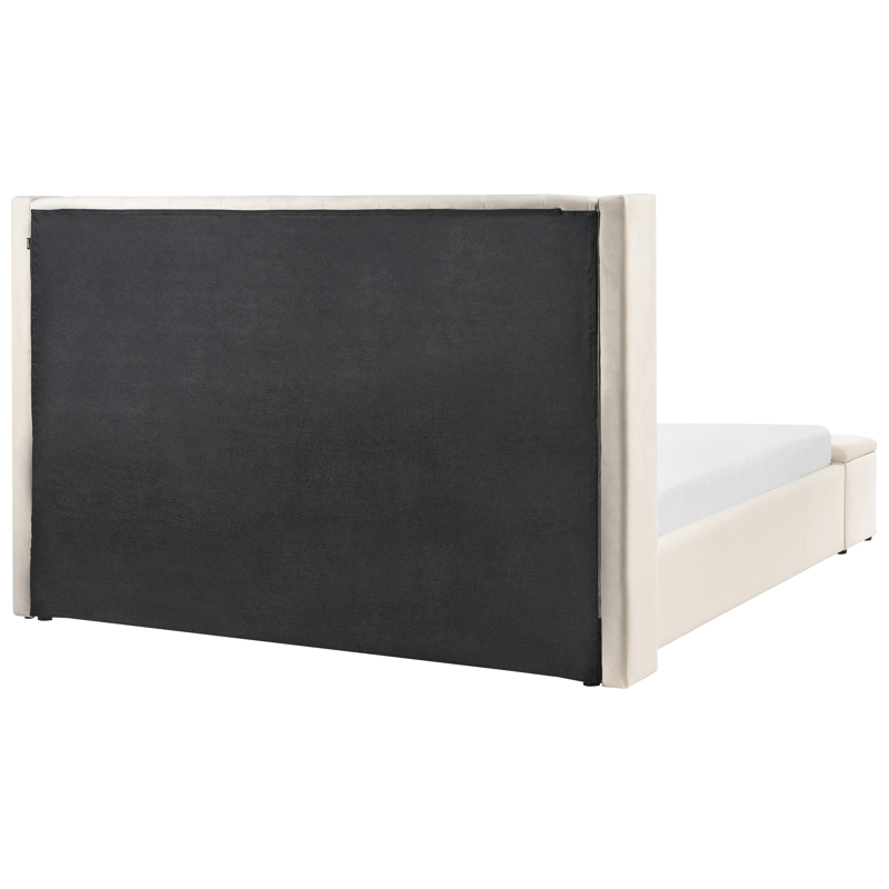 Dobbeltseng Noyers 180x200 cm - Off-White - Møbler - Senger - Senger med oppbevaring