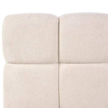 Dobbeltseng Noyon 180x200 cm - Lys beige - Møbler - Senger - Senger med oppbevaring