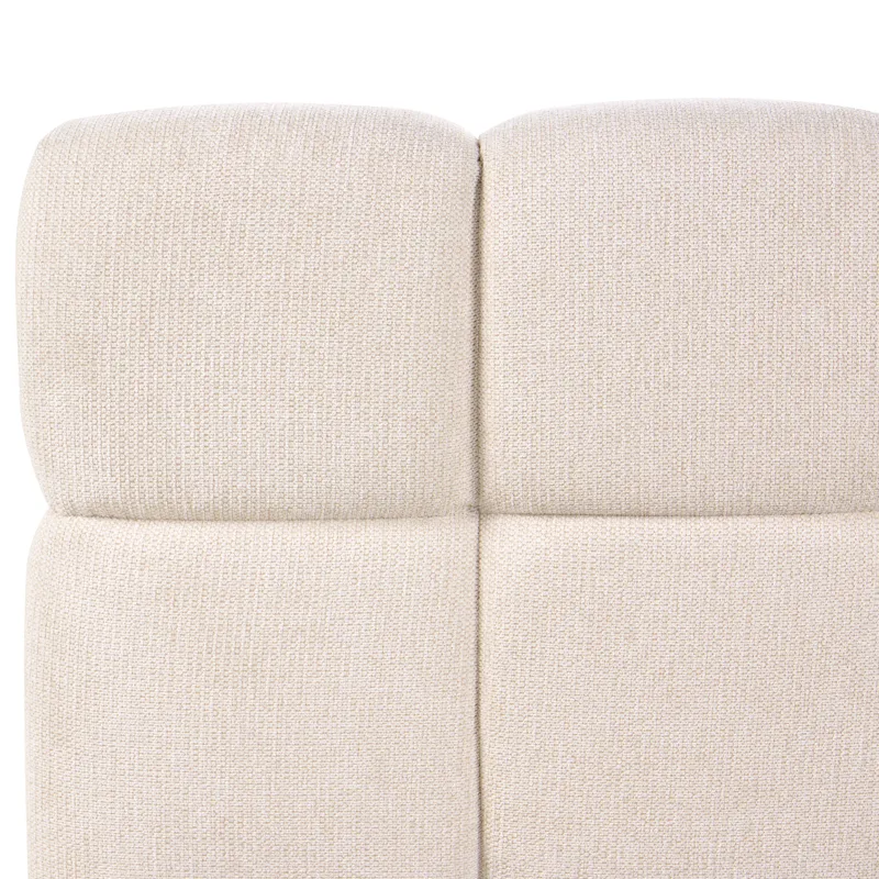 Dobbeltseng Noyon 180x200 cm - Lys beige - Møbler - Senger - Senger med oppbevaring