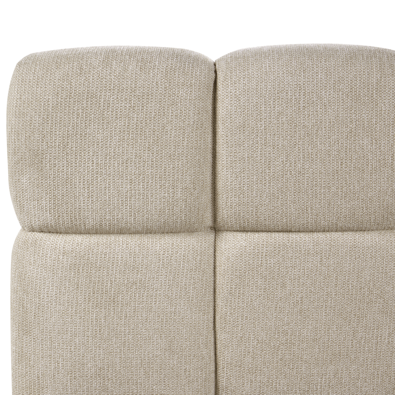 Dobbeltseng Noyon 180x200 cm - Taupe - Møbler - Senger - Senger med oppbevaring