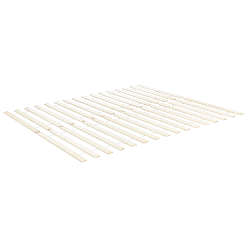 Dobbeltseng Olendon 120x200 - Brun - Møbler - Senger - Sengeramme & sengestamme