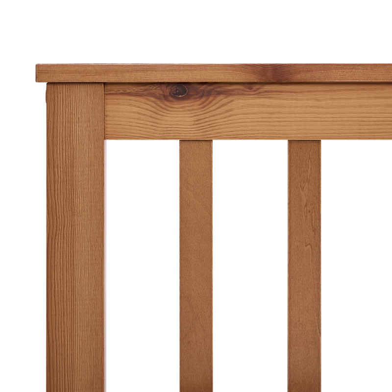 Dobbeltseng Olendon 180x200 - Brun - Møbler - Senger - Sengeramme & sengestamme