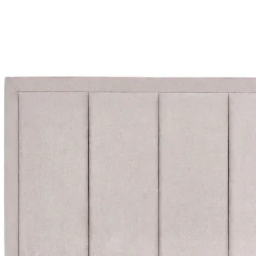 Dobbeltseng Quiberon 140x200 cm - Taupe - Møbler - Senger - Senger med oppbevaring