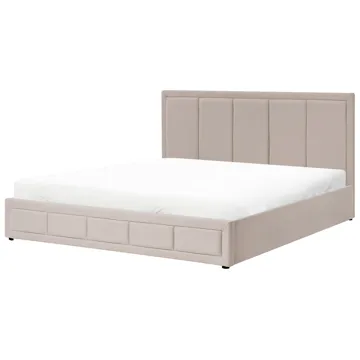 Dobbeltseng Quiberon 180x200 cm - Beige - Møbler - Senger - Senger med oppbevaring