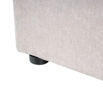 Dobbeltseng Quillien 160x200 cm - Taupe - Møbler - Senger - Senger med oppbevaring