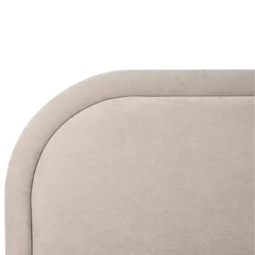 Dobbeltseng Quillien 180x200 cm - Lys beige - Møbler - Senger - Senger med oppbevaring