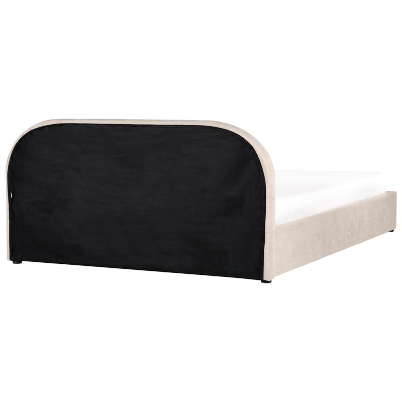 Dobbeltseng Quillien 180x200 cm - Lys beige - Møbler - Senger - Senger med oppbevaring