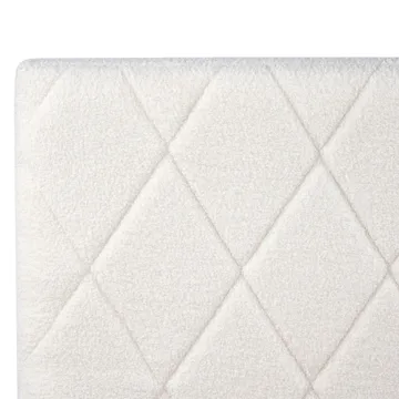 Dobbeltseng Rochefort 140x200 cm - Off-white - Møbler - Senger - Senger med oppbevaring