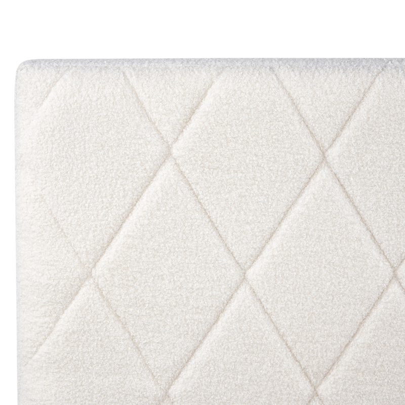 Dobbeltseng Rochefort 140x200 cm - Off-white - Møbler - Senger - Senger med oppbevaring