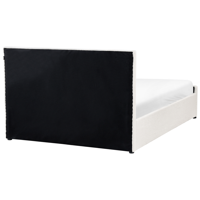 Dobbeltseng Rochefort 140x200 cm - Off-white - Møbler - Senger - Senger med oppbevaring