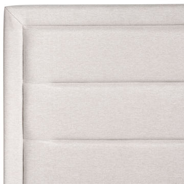 Dobbeltseng Rouen 180x200 cm - Lys beige - Møbler - Senger - Senger med oppbevaring