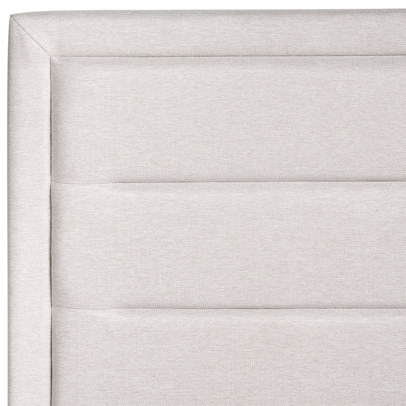 Dobbeltseng Rouen 180x200 cm - Lys beige - Møbler - Senger - Senger med oppbevaring