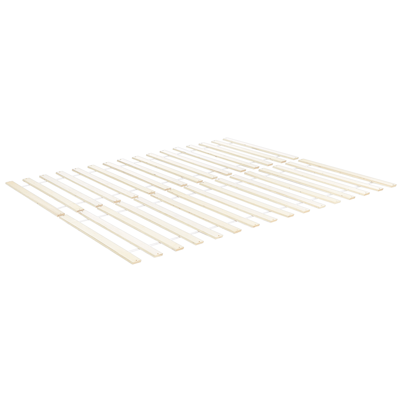 Dobbeltseng Sabran 120x200 - Hvit - Møbler - Senger - Sengeramme & sengestamme