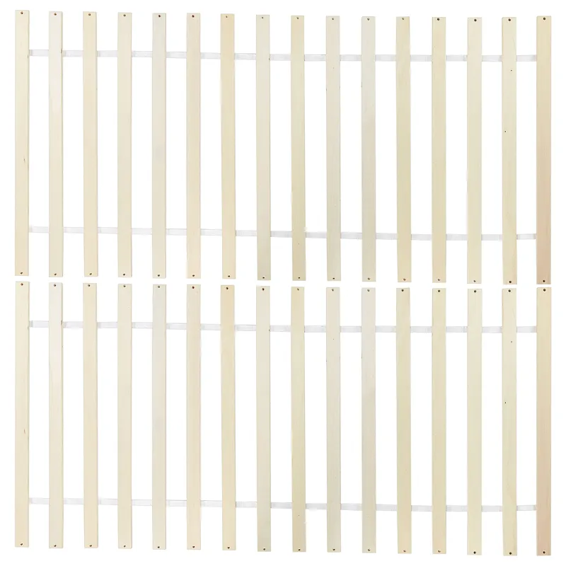 Dobbeltseng Sabran 160x200 - Hvit - Møbler - Senger - Sengeramme & sengestamme