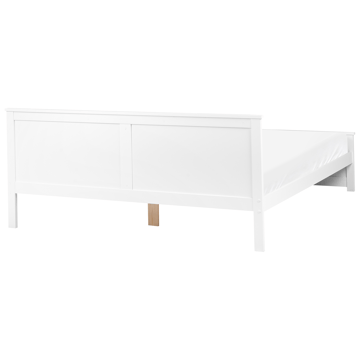 Dobbeltseng Sabran 180x200 - Hvit - Møbler - Senger - Sengeramme & sengestamme