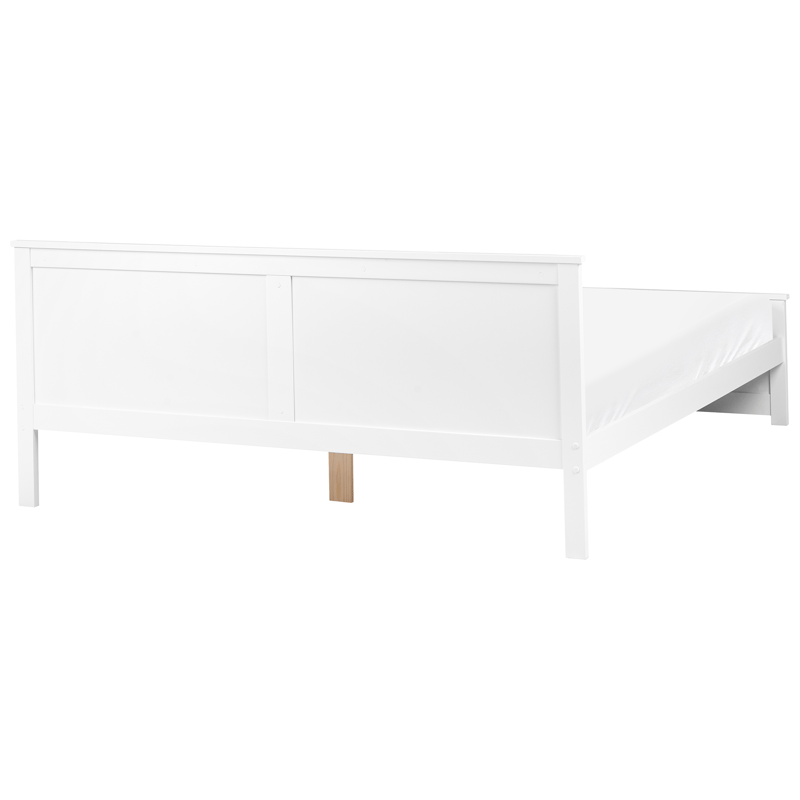 Dobbeltseng Sabran 180x200 - Hvit - Møbler - Senger - Sengeramme & sengestamme