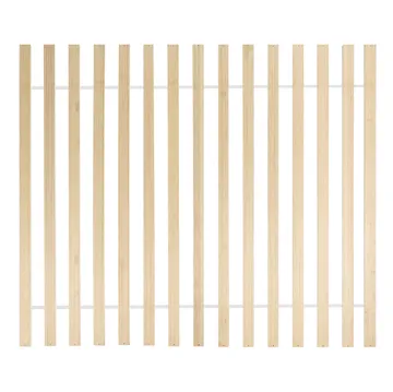 Dobbeltseng Salernas 160x200 cm - Lysebrun - Møbler - Senger - Sengeramme & sengestamme