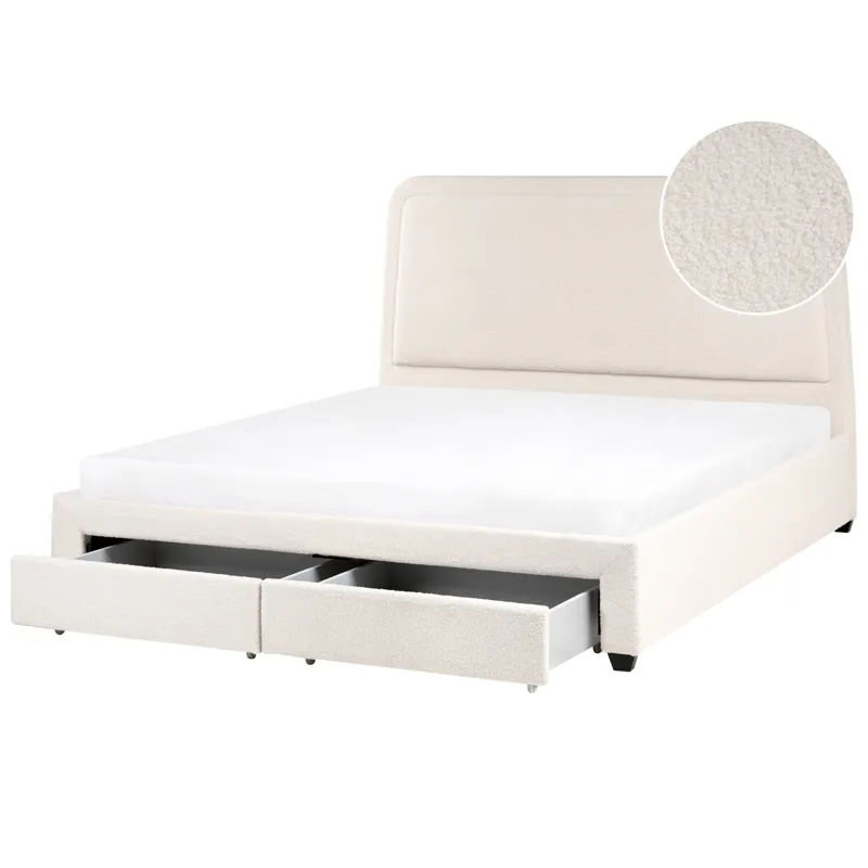 Dobbeltseng Sardent 180x200, Off-White