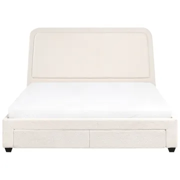 Dobbeltseng Sardent 180x200 - Off-White - Møbler - Senger - Senger med oppbevaring