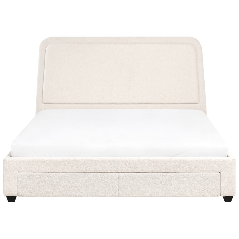 Dobbeltseng Sardent 180x200 - Off-White - Møbler - Senger - Senger med oppbevaring