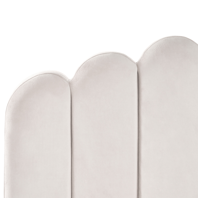Dobbeltseng Sauvian 180x200 cm - Off-White - Møbler - Senger - Sengeramme & sengestamme