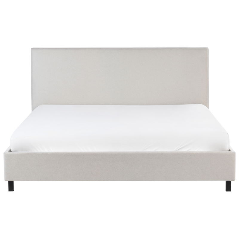 Dobbeltseng Sennez 180x200 - Beige - Møbler - Senger - Sengeramme & sengestamme