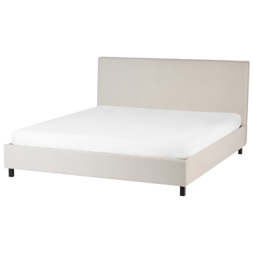 Dobbeltseng Sennez 180x200 - Beige - Møbler - Senger - Sengeramme & sengestamme