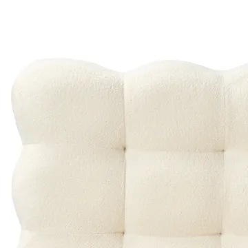 Dobbeltseng Soulisse 160x200 cm - Off-White - Møbler - Senger - Sengeramme & sengestamme