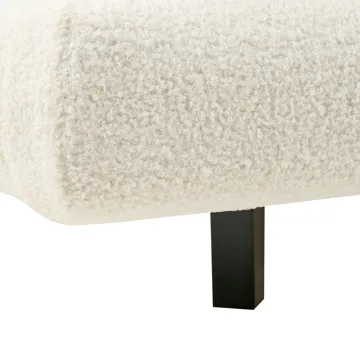 Dobbeltseng Soulisse 160x200 cm - Off-White - Møbler - Senger - Sengeramme & sengestamme