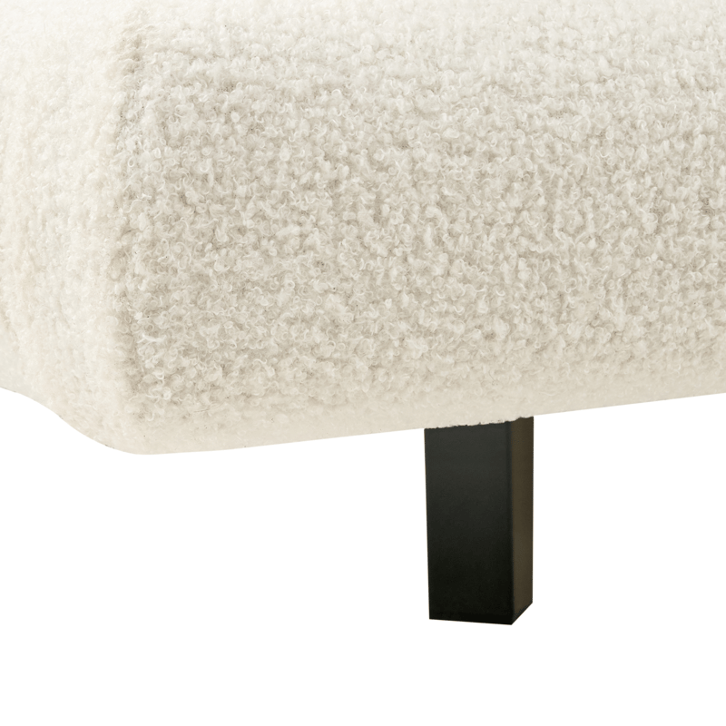 Dobbeltseng Soulisse 180x200 cm - Off-White - Møbler - Senger - Sengeramme & sengestamme